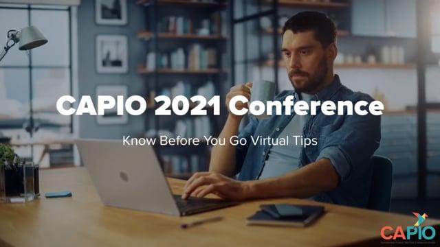 Know before you go – virtual attendees