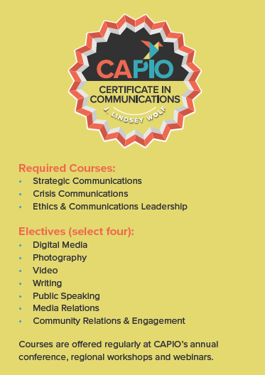 Certificate Logo and Summary of Courses